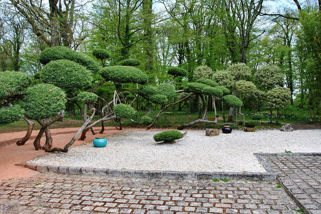 Les jardins de formes du Parc Floral