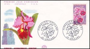 Carte Philat+®lique Les Iris