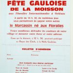 Programme Fête Gauloise