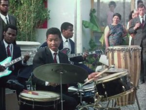 Un Groupe De Musiciens De Jazz Aux Floralies
